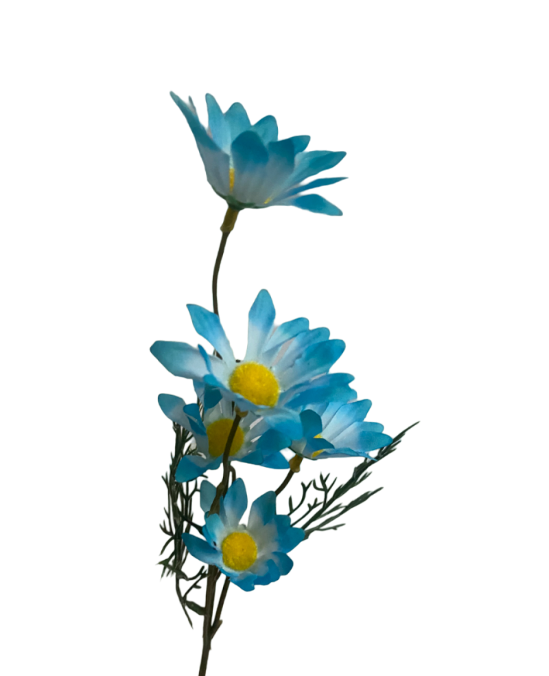 Blue Rylee Daisy Spray | Silk Studio
