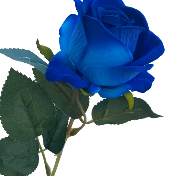 Blue Sara Mini Velvet Rose