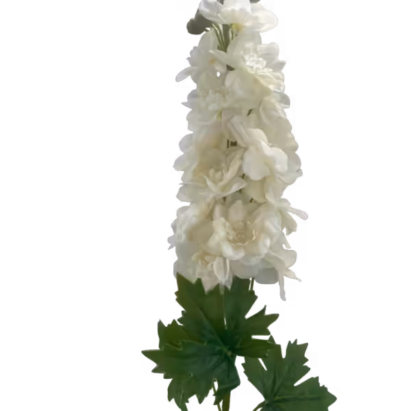 White Demi Real Touch Delphinium