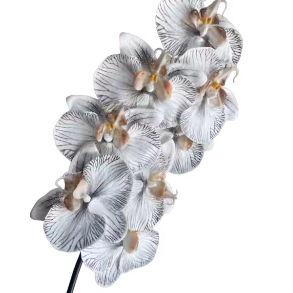 Black Vein Alexia Luxe Real Touch 8-Head Orchid