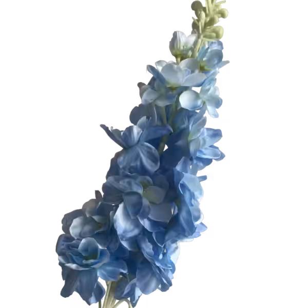Blue Sadie Silk Delphinium
