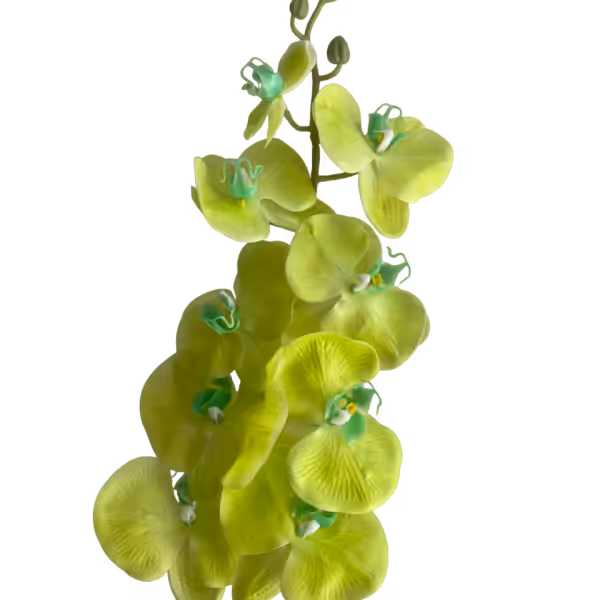 Lime Victoria Real Touch 9-Head Orchid