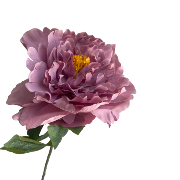 Mauve Evelyn Silk Peony