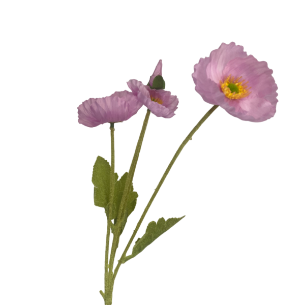 Lolly Pink Elsie Poppy Spray