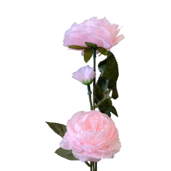 Pink Antonia Silk Peony Spray