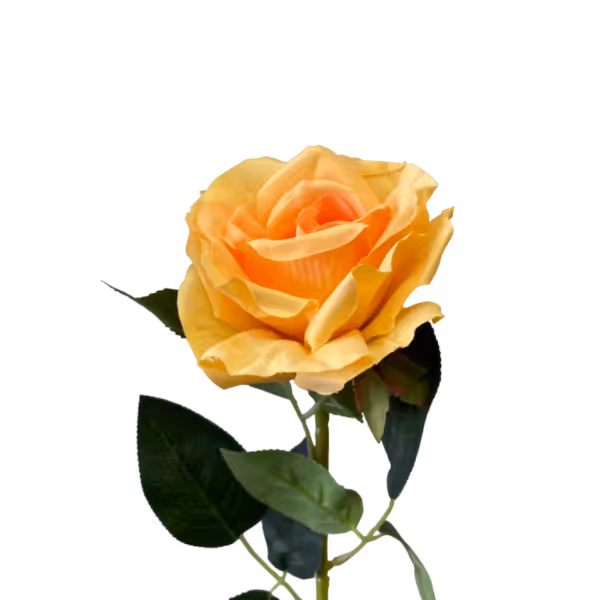 Yellow Stella Silk Rose