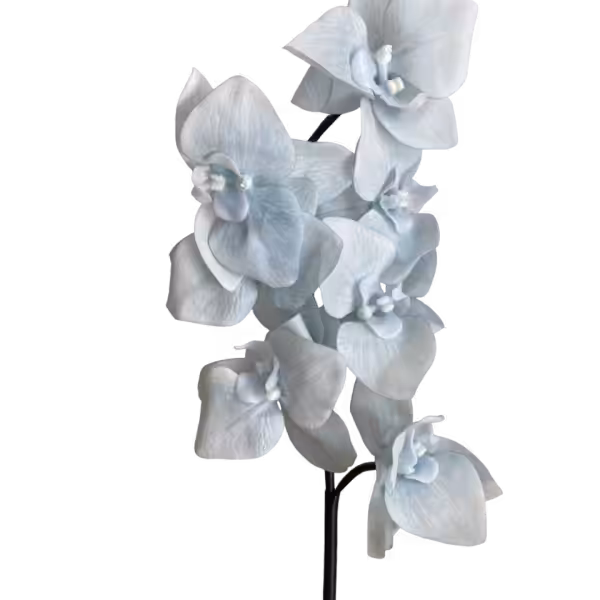 Light Blue Celeste Real Touch 7-Head Orchid