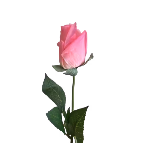 Lolly Pink Amy Real Touch Rose Bud