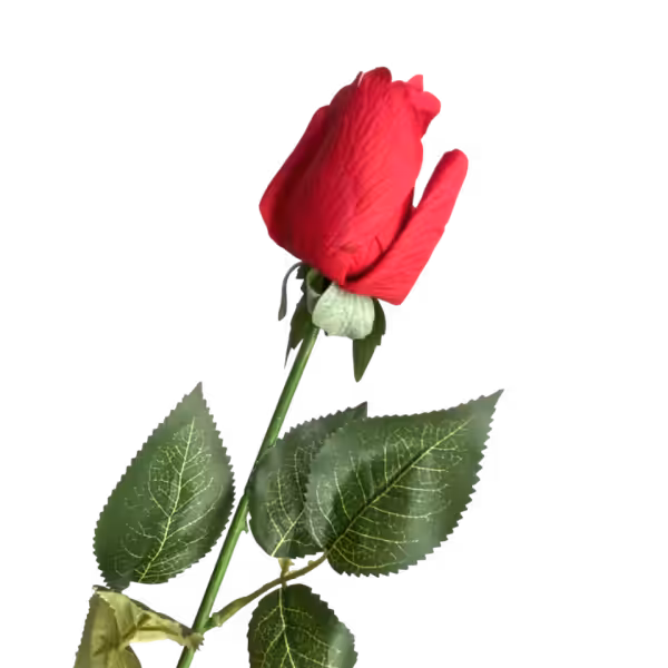 Red Amy Real Touch Rose Bud