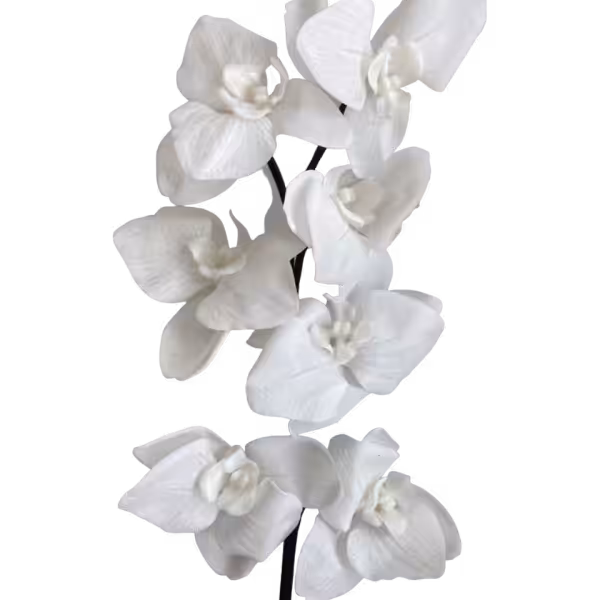 White Celeste Real Touch 7-Head Orchid