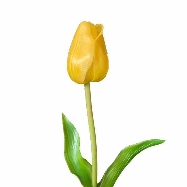 Yellow Liana Real Touch Tulip