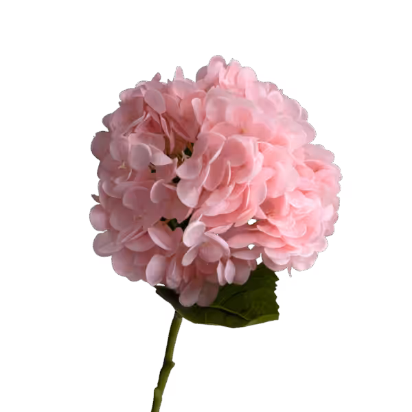 Light Pink Misha Real Touch Hydrangea Stem