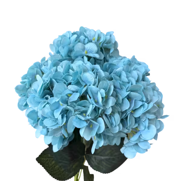 Teal Lyla 5-Head Hydrangea Bunch